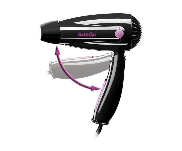 Cestovn� f�n so skl�pacou rukov�ou BaByliss VOYAGE 5250E - 1200 W, �ierny