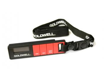 Digitlny asova/mintka Goldwell na krk - ierno-erven