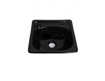 Keramické umývadlo pre Barber salóny Detail DHS033 - čierne - II. akosť - škrabance