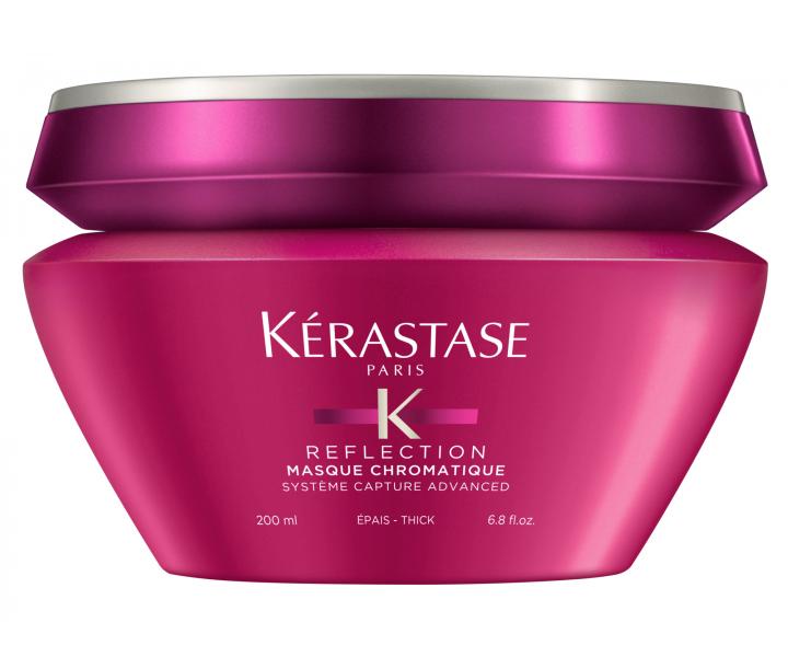 Maska pre ochranu farby siln�ch vlasov K�rastase Chromatique - 200 ml