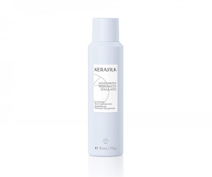 Aktivan mikropena pre vyven vlasov pokoku Kerasilk Activating Scalp Foundation - 110 ml