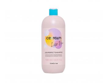Vyhladzujúci šampón pre nepoddajné a kučeravé vlasy Inebrya Ice Cream Liss Perfect Shampoo - 1000 ml
