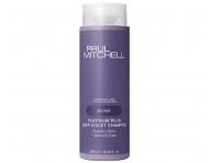 Intenzvny neutralizan ampn pre blond a melrovan vlasy Paul Mitchell Blonde Platinum Plus Deep Violet Shampoo - 300 ml