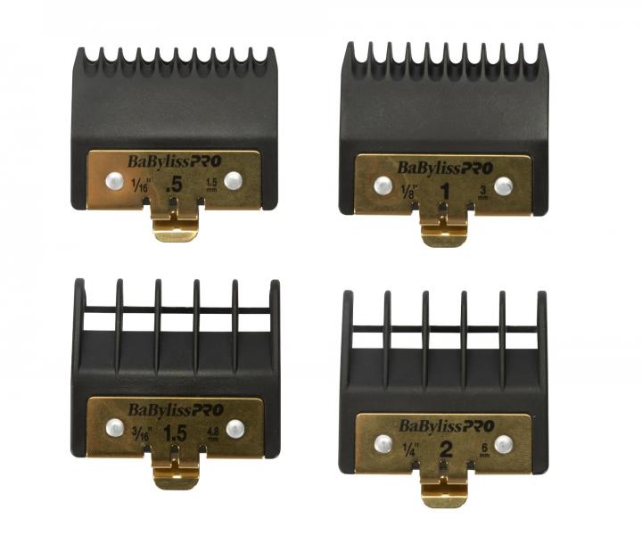Sada nhradnch nadstavcov s kovovou sponou BaByliss Pro FXPTGE pre kontrovacie strojeky BaByliss Pro