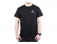 Triko s krtkym rukvom - pnske, ierne M