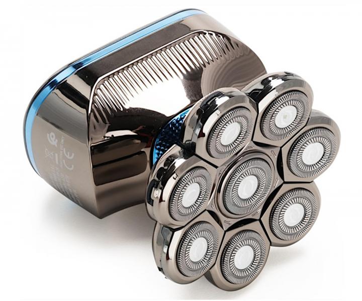 Rotan holiaci strojek na vlasy a telo Kiepe Professional Home Precision Head Trimmer 6230 - chrmov