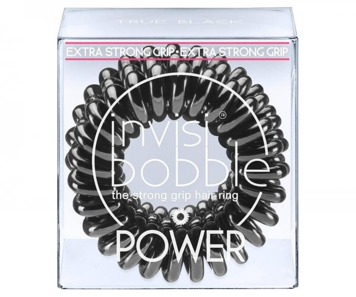 �pir�lov� gumi�ka do vlasov Invisibobble Power True Black - �ierna