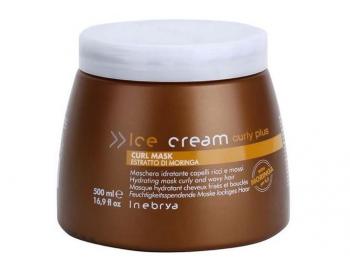 Hydratan maska pre kuerav vlasy Inebrya Curl Plus - 500 ml