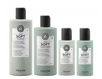 Sada pre hydrat�ciu such�ch vlasov s arganov�m olejom Maria Nila True Soft + �amp�n 100 ml a kondicion�r 100 ml zadarmo