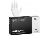 Nitrilov rukavice Espeon Nitril Comfort - 100 ks, biele, vekos M