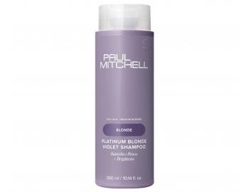 Neutralizan ampn pre blond a melrovan vlasy Paul Mitchell Blonde Platinum Blonde Violet Shampoo - 300 ml