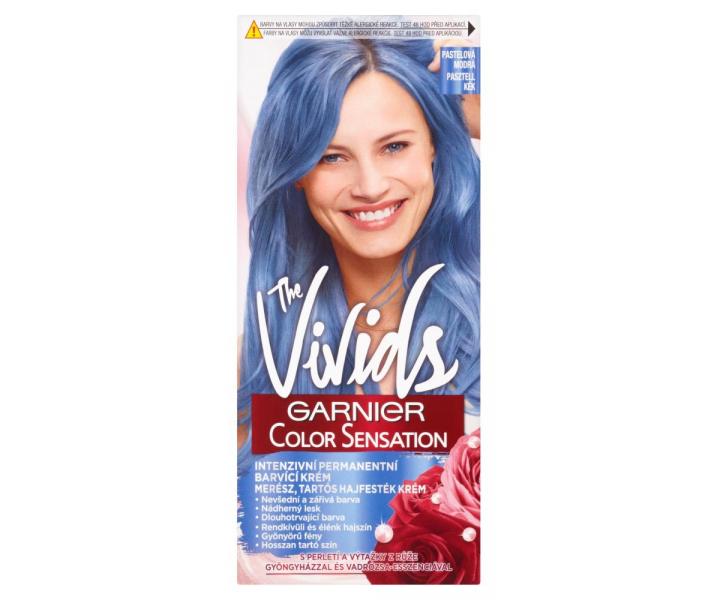 Permanentn farba Garnier Color Sensation The Vivids - pastelov modr