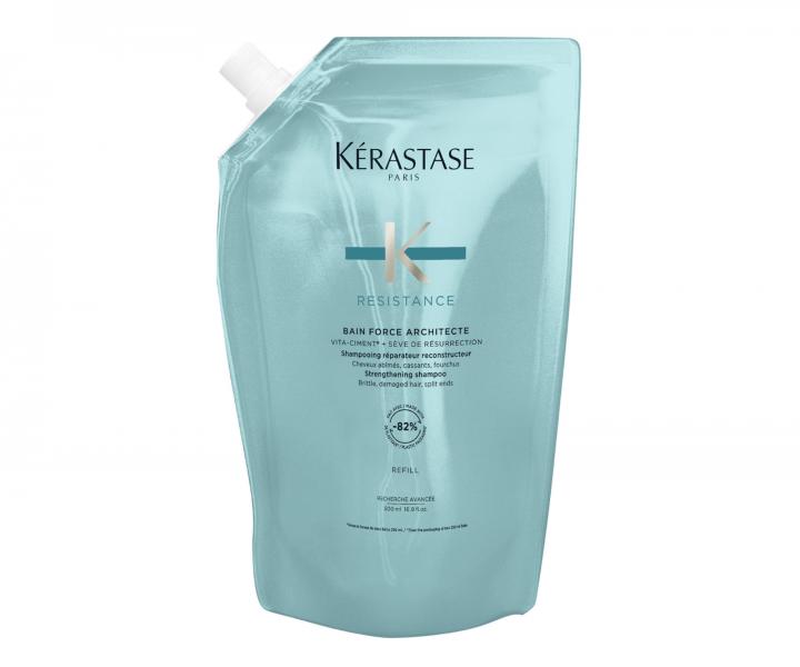 ampn pre pokoden vlasy Krastase Resistance Force Architecte - 500 ml, nhradn npl