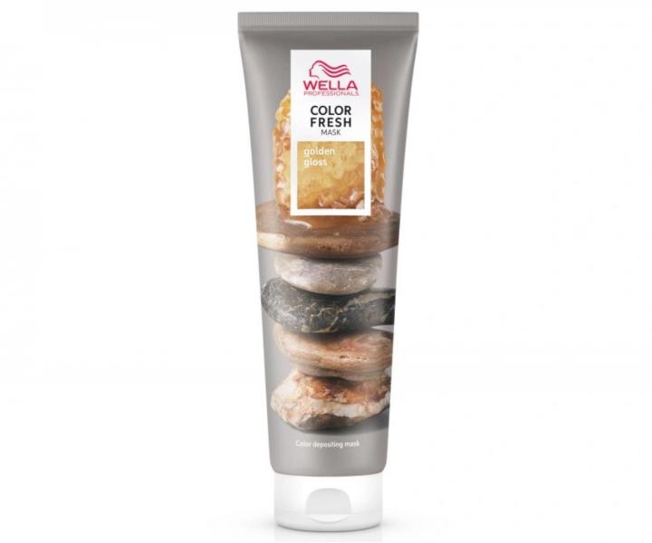 Farbiaca maska na vlasy Wella Color Fresh Mask Golden Gloss - 150 ml, zlatist blond