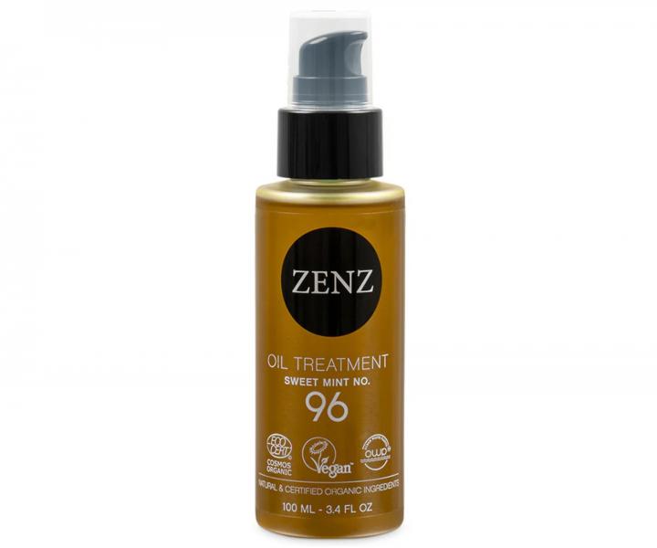 Olejov starostlivos pre jemn a mastiace sa vlasy Zenz Oil Treatment Sweet Mint No. 96 - 100 ml