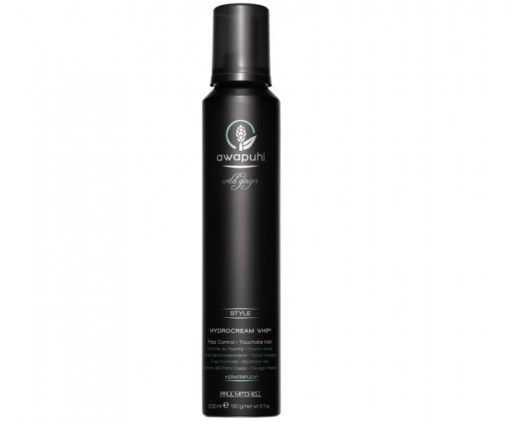 Stylingov pena proti krepovateniu vlasov Awapuhi Wild Ginger Hydrocream Whip - 200 ml