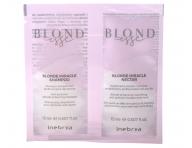 Rozjasujci ampn a starostlivos pre blond vlasy Inebrya Blondes Blonde Miracle - 2 x 15 ml