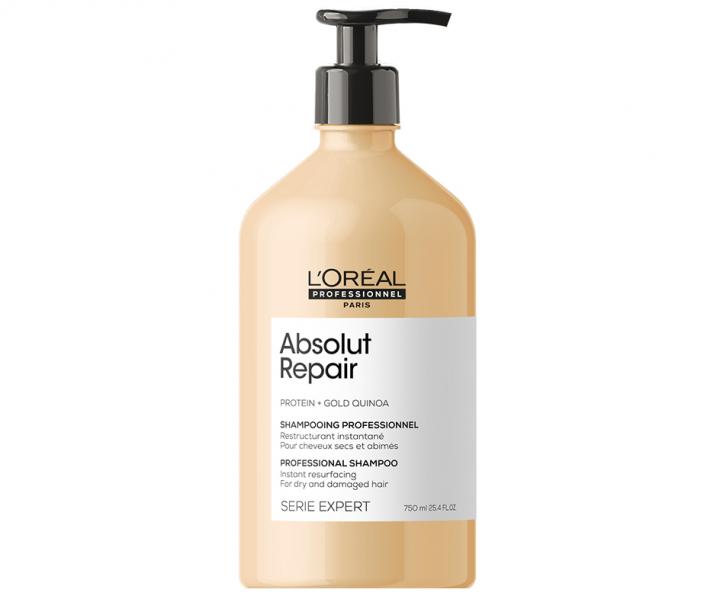ampn pre such a pokoden vlasy Loral Professionnel Serie Expert Absolut Repair - 750 ml