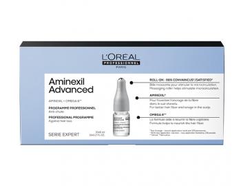 Starostlivosť o vlasovú pokožku L’Oréal Professionnel Serie Expert - kúra proti padaniu vlasov Aminexil Advance - 10 x 6 ml