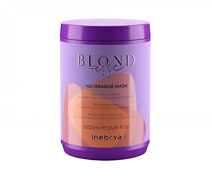 Maska proti oranovm odleskom Inebrya Blondesse No-Orange Mask - 1000 ml
