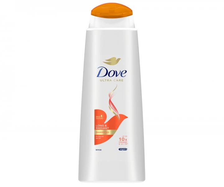 Vy�ivuj�ci �amp�n pre dlh� vlasy Dove Long & Radiant Shampoo - 400 ml