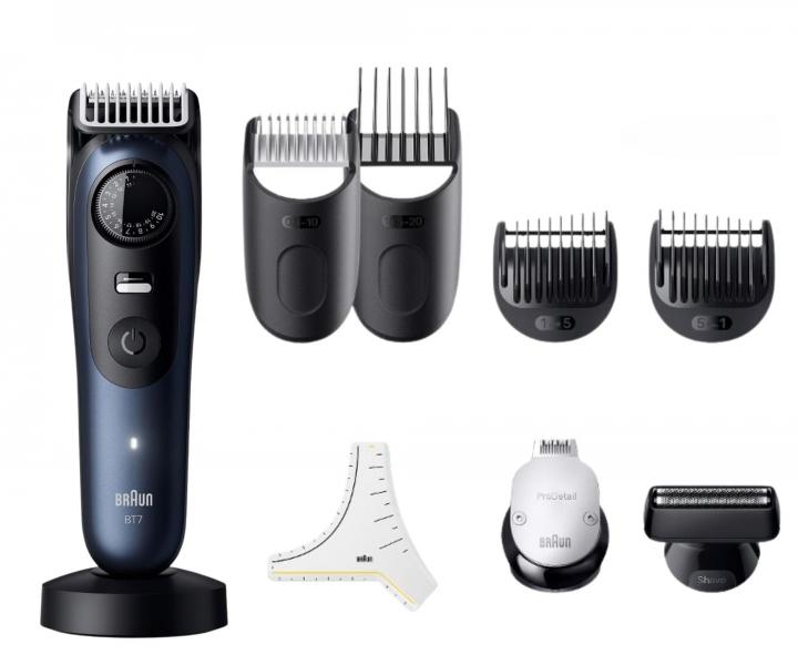 Zastrihva fzov Braun Series 7 BT7540 - modr
