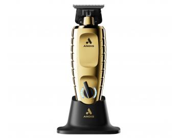 Profesion�lny kont�rovac� stroj�ek na vlasy Andis GTX-Exo II M-Force Cordless Trimmer 562170 - zlat�