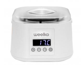 Ohrieva� depila�n�ho vosku s �lo�n�m priestorom pre �pachtle Weelko Epilspat - 500 ml, biely