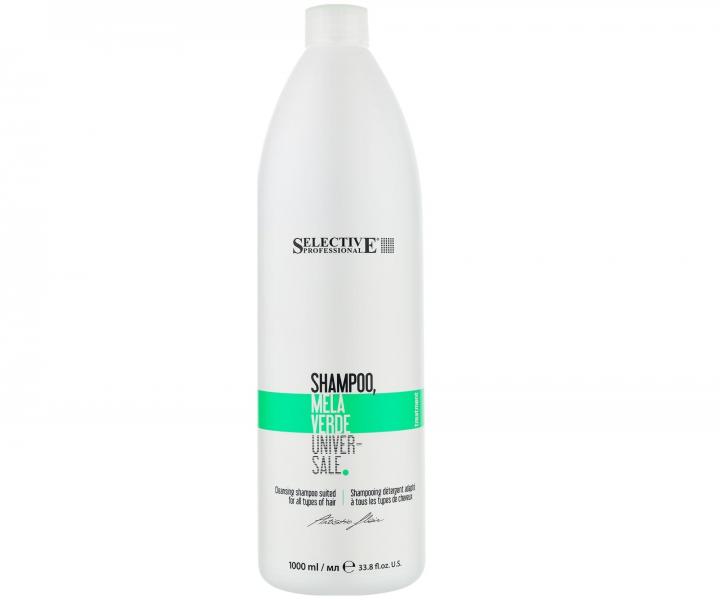 �amp�n na mastn� a zplihl� vlasy Selective Professional Artistic Flair Shampoo Mela Verde Universale - 1000 ml