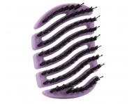 Kefa na vlasy s divia��mi a nylonov�mi �tetinami Sister Young Mila Pocket Hair Brush - fialov�