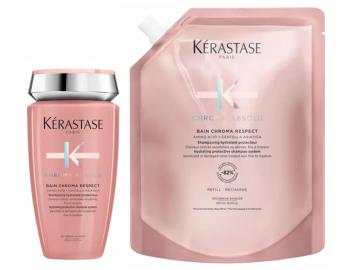 Hydrata�n� �amp�n pre farben� vlasy K�rastase Chroma Absolu - 250 ml + n�hradn� n�pl� 500 ml