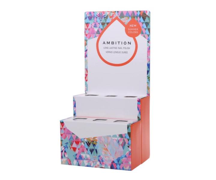 Papierov stojan na laky na nechty Ambition Summer Colors (bonus)