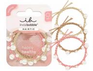 S�prava ozdobn�ch gumi�iek do vlasov Invisibobble Hairtie Princess Pearl - 3 ks