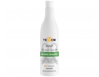 �istiaci �amp�n pre mastn� poko�ku hlavy Yellow Professional Scalp Balance Shampoo - 500 ml