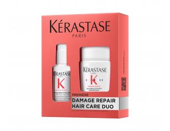 Dar�ekov� sada pre obnovu a odv�pnenie po�koden�ch vlasov K�rastase Premi�re Damage Repair Hair Care Duo