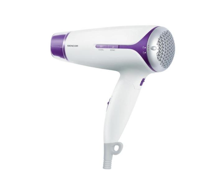 Cestovn� f�n na vlasy Sencor SHD 7220VT - bielo-fialov�, 1500W