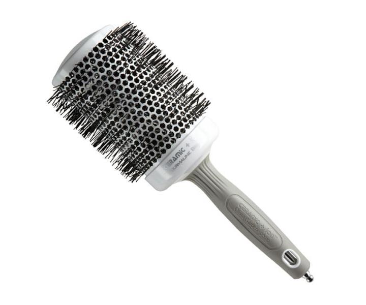 Okr�hla kefa s nylonov�mi �tetinami Olivia Garden Ceramic - 65 mm