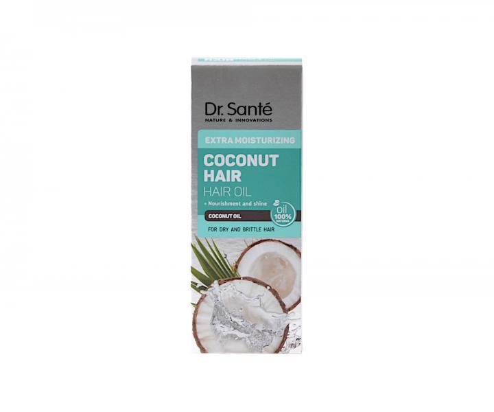 Hydratan olej pre krehk a such vlasy Dr. Sant Coconut - 50 ml
