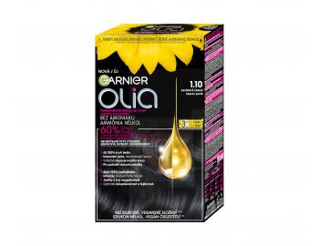 Permanentn olejov farba Garnier Olia 1.10 zafrovo ierna