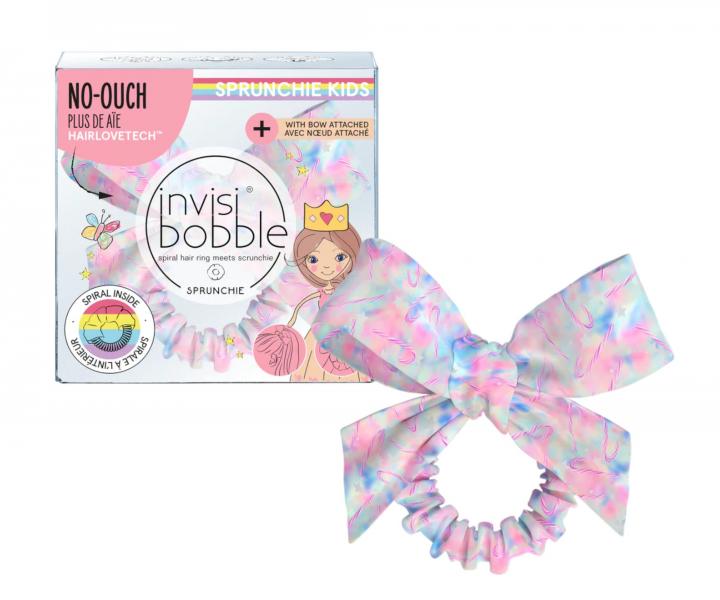 Detsk� ozdobn� �pir�lov� gumi�ka s ma��ou Invisibobble Sprunchie Kids Sweets for My Sweet
