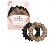 Ozdobn pirlov gumiky Invisibobble Sprunchie Slim True Gold - 2 ks