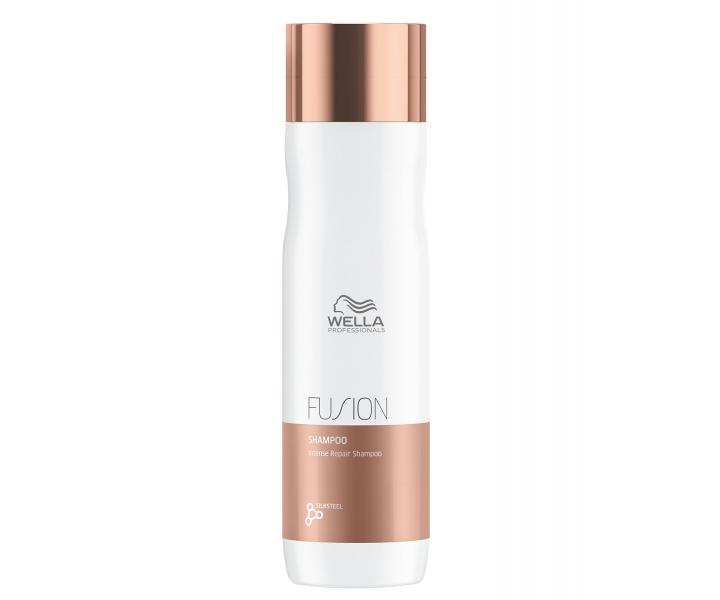 �amp�n pre ve�mi po�koden� vlasy Wella Fusion - 250 ml