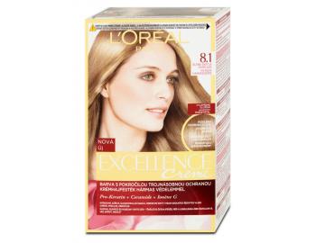 Permanentná farba Loréal Excellence 8.1 blond svetlá popolavá