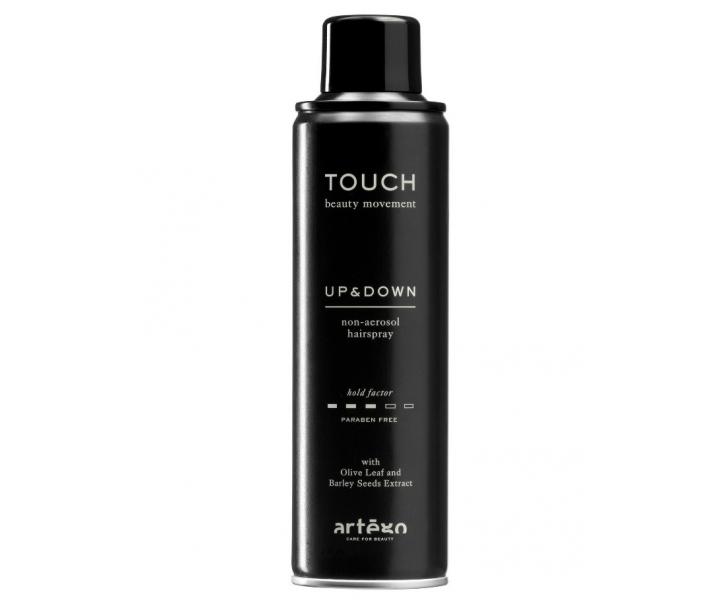 Lak na vlasy so strednou fixciou Artgo Touch Up & Down - 400 ml