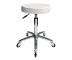 Taburet na kolieskach Hairway Comfort - biela