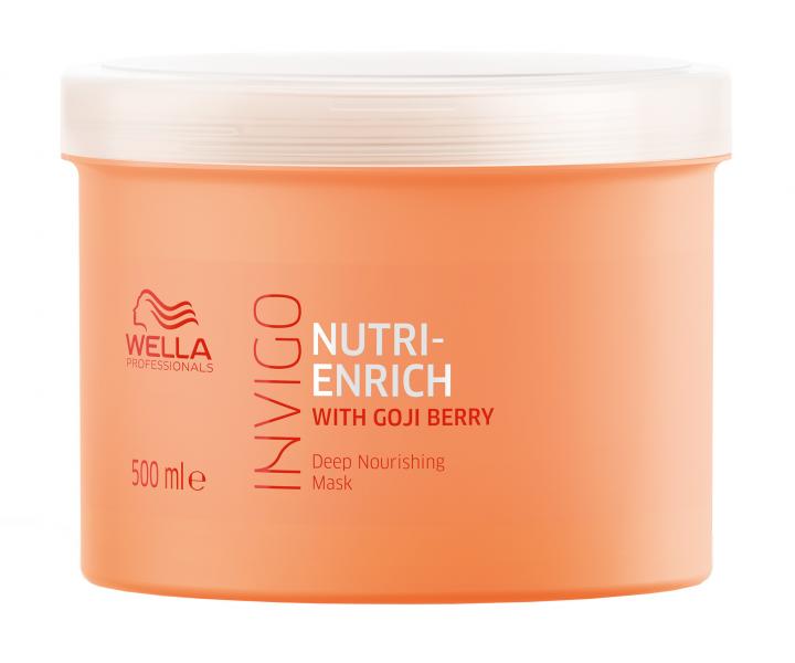 Maska pre such a pokoden vlasy Wella Invigo Nutri-Enrich - 500 ml