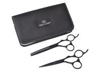 Sada kadernckych nonc 5 "a efilanch nonc 6,35" SilkCut Pro Matt Black Olivia Garden