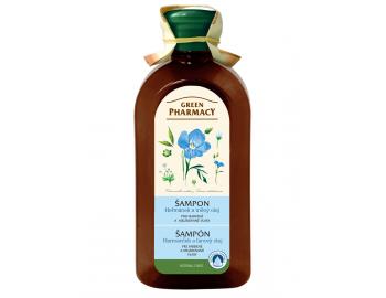 Šampón pre farbené a melírované vlasy s ľanovým olejom Green Pharmacy - 350 ml