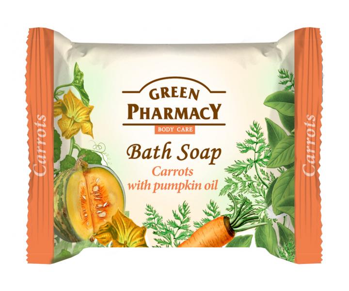 Toaletn mydlo na ruky s tekvicovm olejom Green Pharmacy Carrots - 100 g