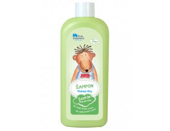 Šampón pre jemné detské vlásky Pink Elephant Medvídek Míša - 500 ml